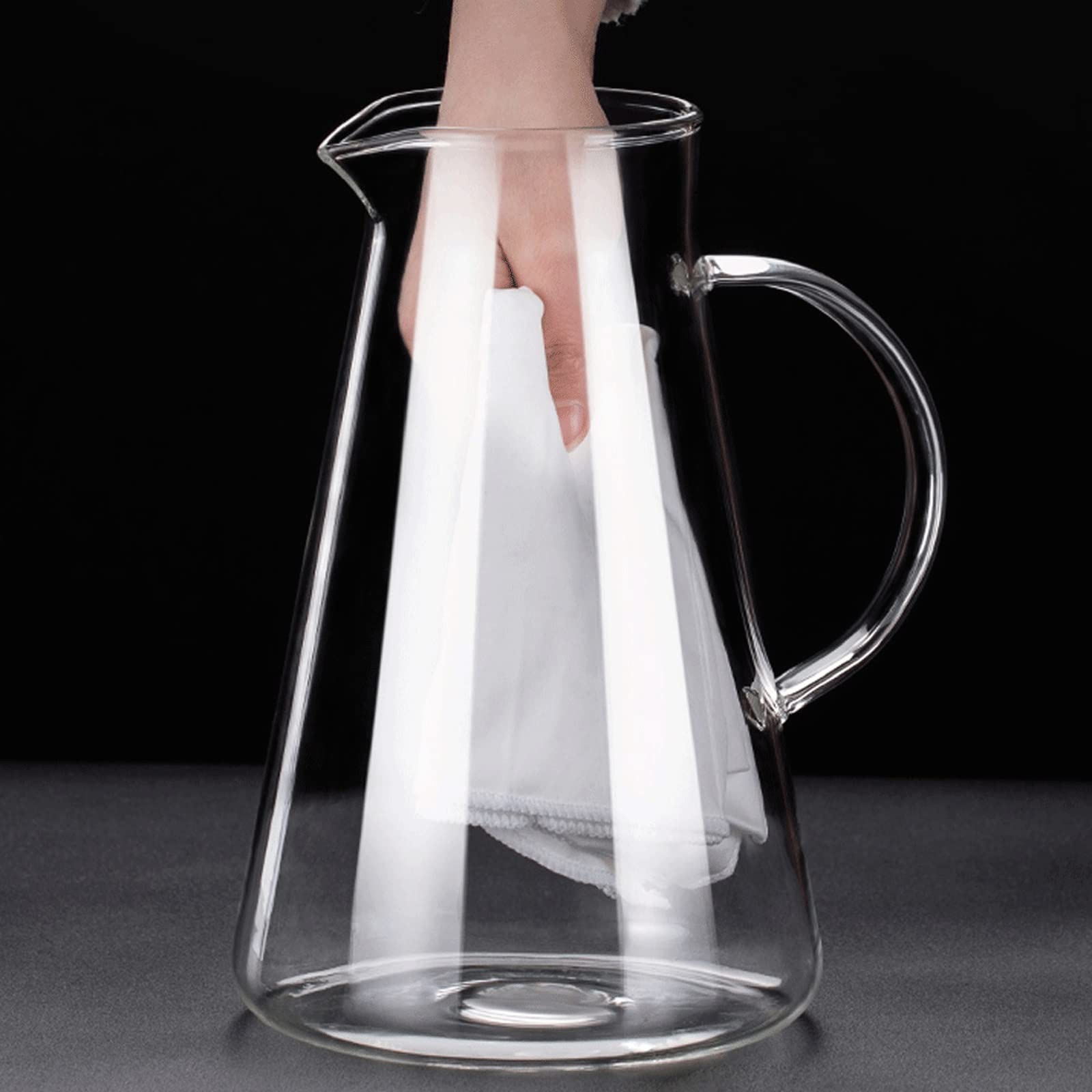 ガラスピッチャー Amazon.co.jp: ピッチャー 冷水筒 ガラスポット 耐熱ガラス 麦茶